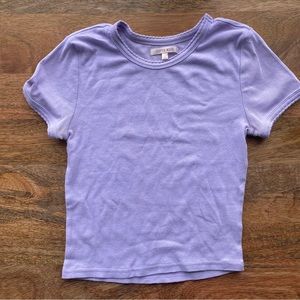 PacSun Purple Baby Tee